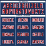 Sublimation Jersey Red-White Navy Soccer Uniform Custom