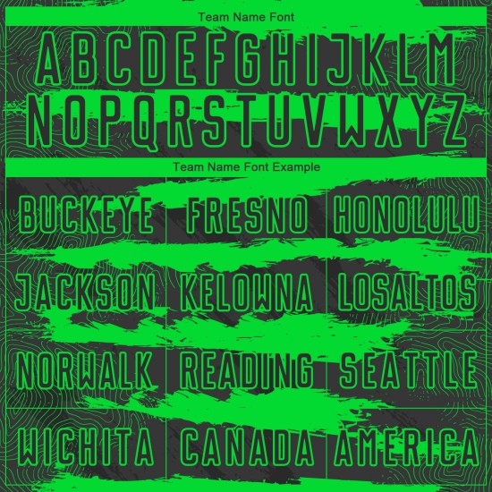 Custom Green Soccer Neon Uniform Jersey Sublimation Black