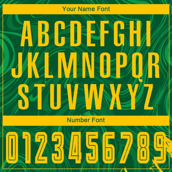 Soccer Jersey Kelly Gold Custom Green Sublimation Uniform Soccer Jersey Kelly Gold Custom Green Sublimation Uniform