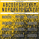 Yellow Uniform Soccer Abstract Fragment Custom Black-White Sublimation Jersey Art