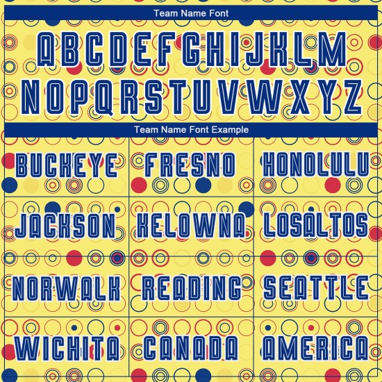 Custom Jersey Soccer Royal-White Uniform Gold Sublimation Away