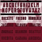 Sublimation Black Uniform Custom Geometric Crimson Jersey Shapes Soccer