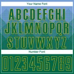 Soccer Green-Gold Uniform Jersey Blue Light Kelly Custom Sublimation