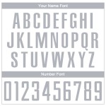 Sublimation Soccer Gray Steel White Jersey Custom Uniform Sublimation Soccer Gray Steel White Jersey Custom Uniform