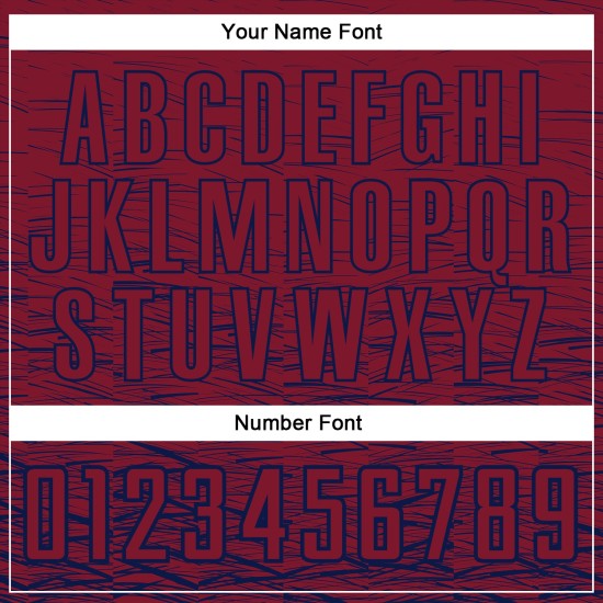 Navy Sublimation Soccer Crimson Jersey Custom Uniform