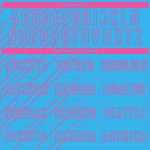 Pink Lines Soccer Jersey Custom Uniform Blue Sky Sublimation