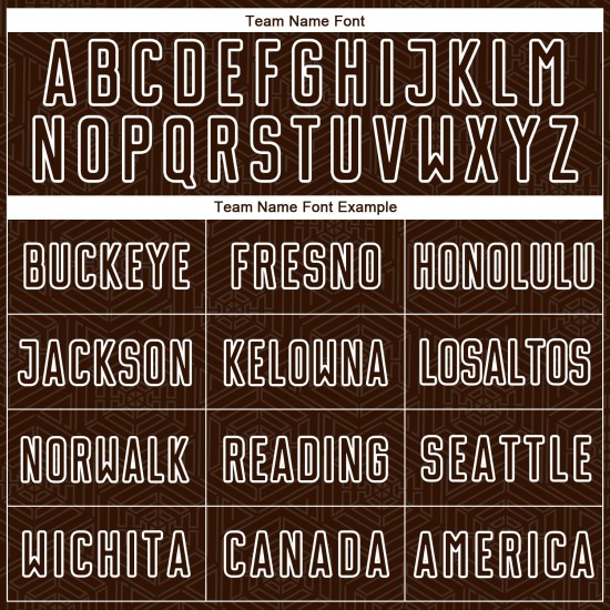 Shape Jersey Soccer Custom Uniform Brown Geometric Sublimation White Shape Jersey Soccer Custom Uniform Brown Geometric Sublimation White