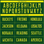 Green Soccer Jersey Light Yellow Custom Uniform Sublimation