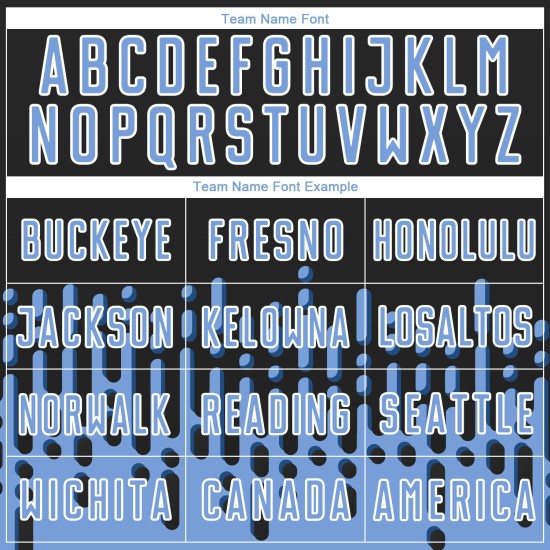 Light Black-White Fluid Soccer Abstract Custom Jersey Uniform Sublimation Blue Wave