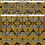 Shapes Geometric Soccer Sublimation Custom Black-White Uniform Jersey Abstract Gold Shapes Geometric Soccer Sublimation Custom Black-White Uniform Jersey Abstract Gold