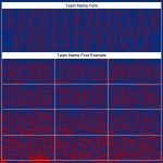 Jersey Royal Custom Uniform Sublimation Soccer Red