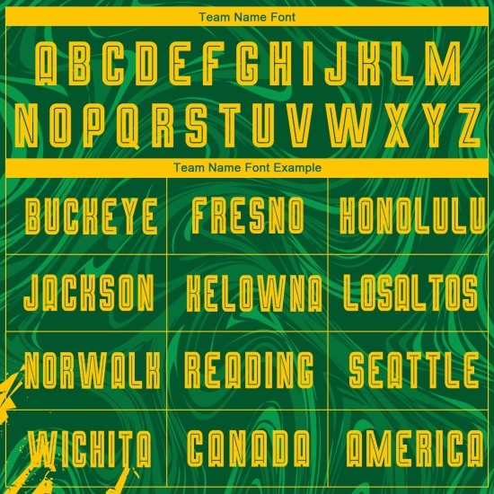 Soccer Jersey Kelly Gold Custom Green Sublimation Uniform Soccer Jersey Kelly Gold Custom Green Sublimation Uniform