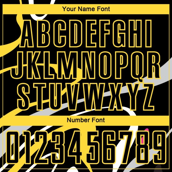 Black Gold Custom Sublimation Shapes Uniform Jersey Soccer Fluid