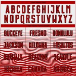 Line Sublimation Gradient White Red-Black Uniform Soccer Jersey Custom