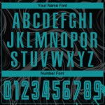 Teal Jersey Custom Soccer Sublimation Black Uniform