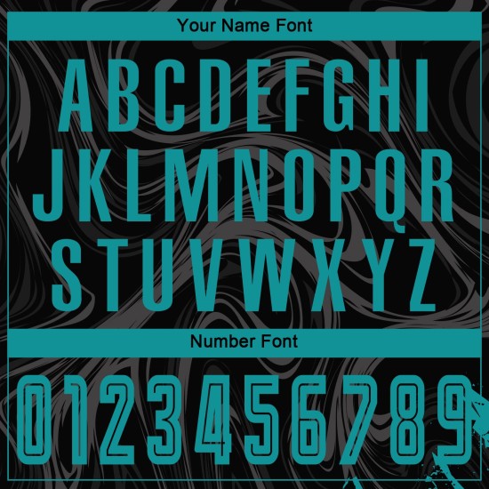 Teal Jersey Custom Soccer Sublimation Black Uniform