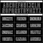 Uniform Black Soccer Jersey White Sublimation Custom