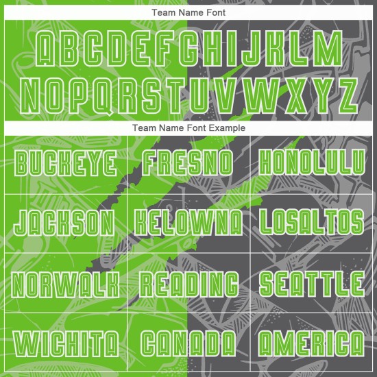 Aurora Sublimation Soccer Gray Custom Graffiti Green-Steel Pattern Uniform Scratch Jersey