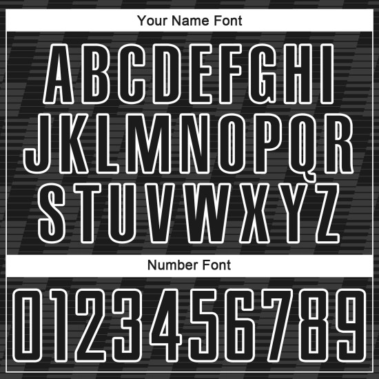 Custom Jersey Black Sublimation Uniform Line White Soccer