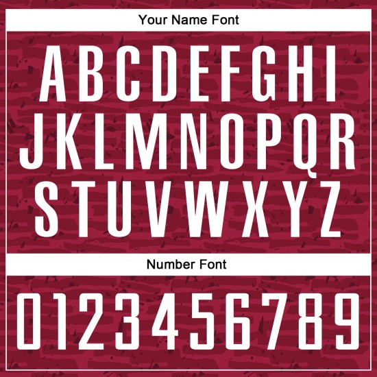 Custom White Jersey Sublimation Uniform Crimson Soccer