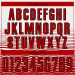 Line Sublimation Gradient White Red-Black Uniform Soccer Jersey Custom