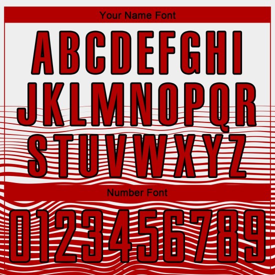 Line Sublimation Gradient White Red-Black Uniform Soccer Jersey Custom