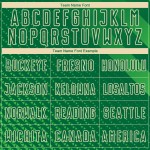 Jersey Kelly Green Shapes Cream Soccer City Geometric Custom Uniform Sublimation Jersey Kelly Green Shapes Cream Soccer City Geometric Custom Uniform Sublimation