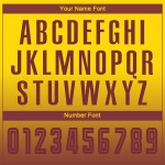 Gold Uniform Sublimation Fashion Fade Burgundy Soccer Long Jersey Custom Sleeve