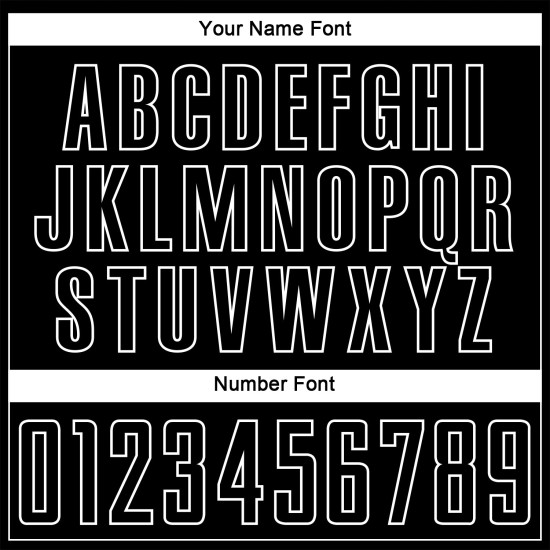 Uniform Black Soccer Jersey White Sublimation Custom