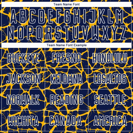 Uniform Gold-White Jersey Splash Soccer Network Abstract Navy Custom Sublimation