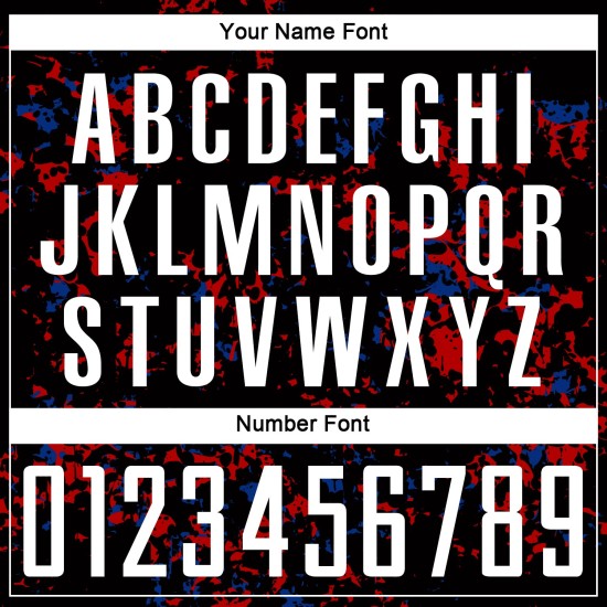 Fragment Abstract Jersey Red-Royal Custom Black Sublimation Soccer Art Uniform Fragment Abstract Jersey Red-Royal Custom Black Sublimation Soccer Art Uniform