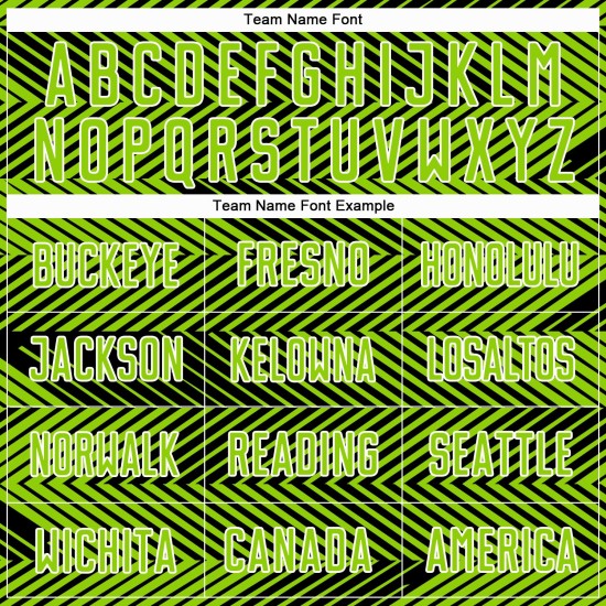 Neon Sublimation Jersey Custom Green Black-White Soccer Line Uniform