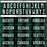 Custom Sublimation Black Soccer Green Shape Abstract Uniform Jersey White-Kelly