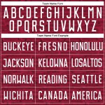 Custom White Jersey Sublimation Uniform Crimson Soccer