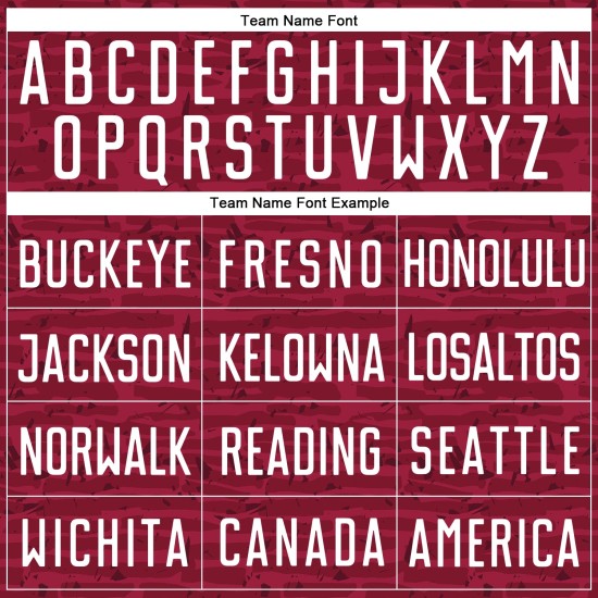 Custom White Jersey Sublimation Uniform Crimson Soccer