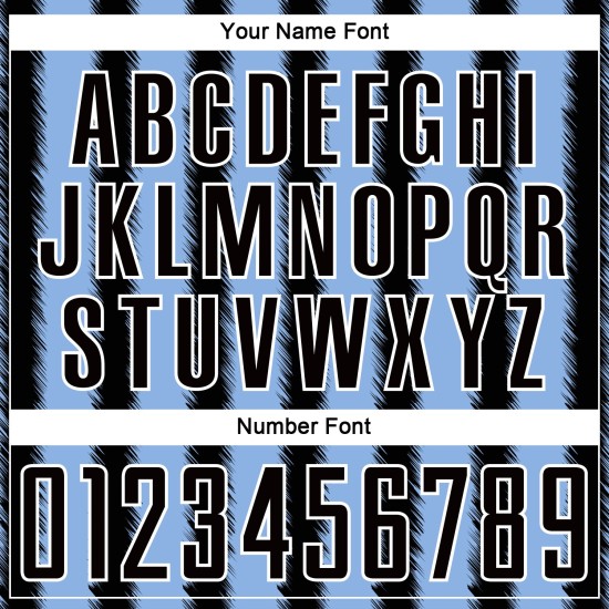 Light Uniform Soccer Line Black Custom Sublimation Blue-White Jersey Light Uniform Soccer Line Black Custom Sublimation Blue-White Jersey