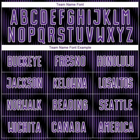 Jersey Line Soccer Sublimation Purple-White Black Custom Uniform