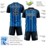 Navy-White Blue Uniform Soccer Custom Jersey Sublimation Triangle Shapes Navy US Navy-White Blue Uniform Soccer Custom Jersey Sublimation Triangle Shapes Navy US