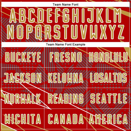 Uniform Old Lines Soccer Custom Red Gold-White Sublimation Jersey Sports